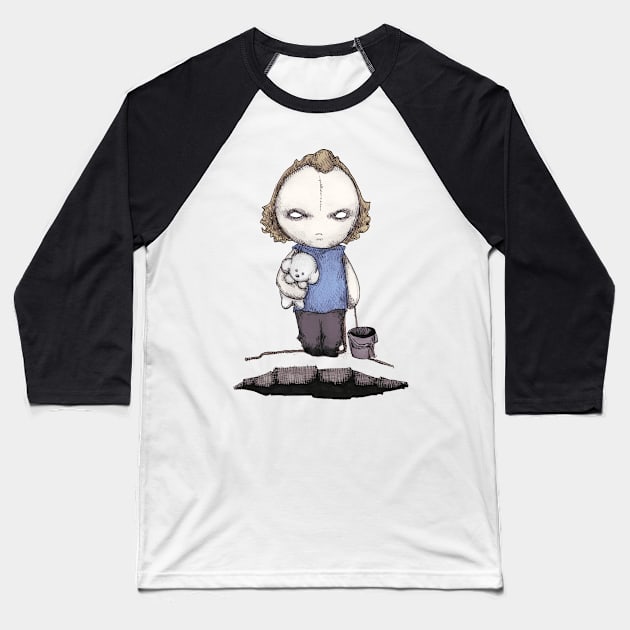 Put The Plushing Lotion In The Basket Baseball T-Shirt by LVBart